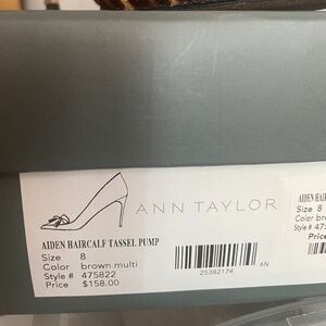 Ann Taylor Leopard Print Shoe